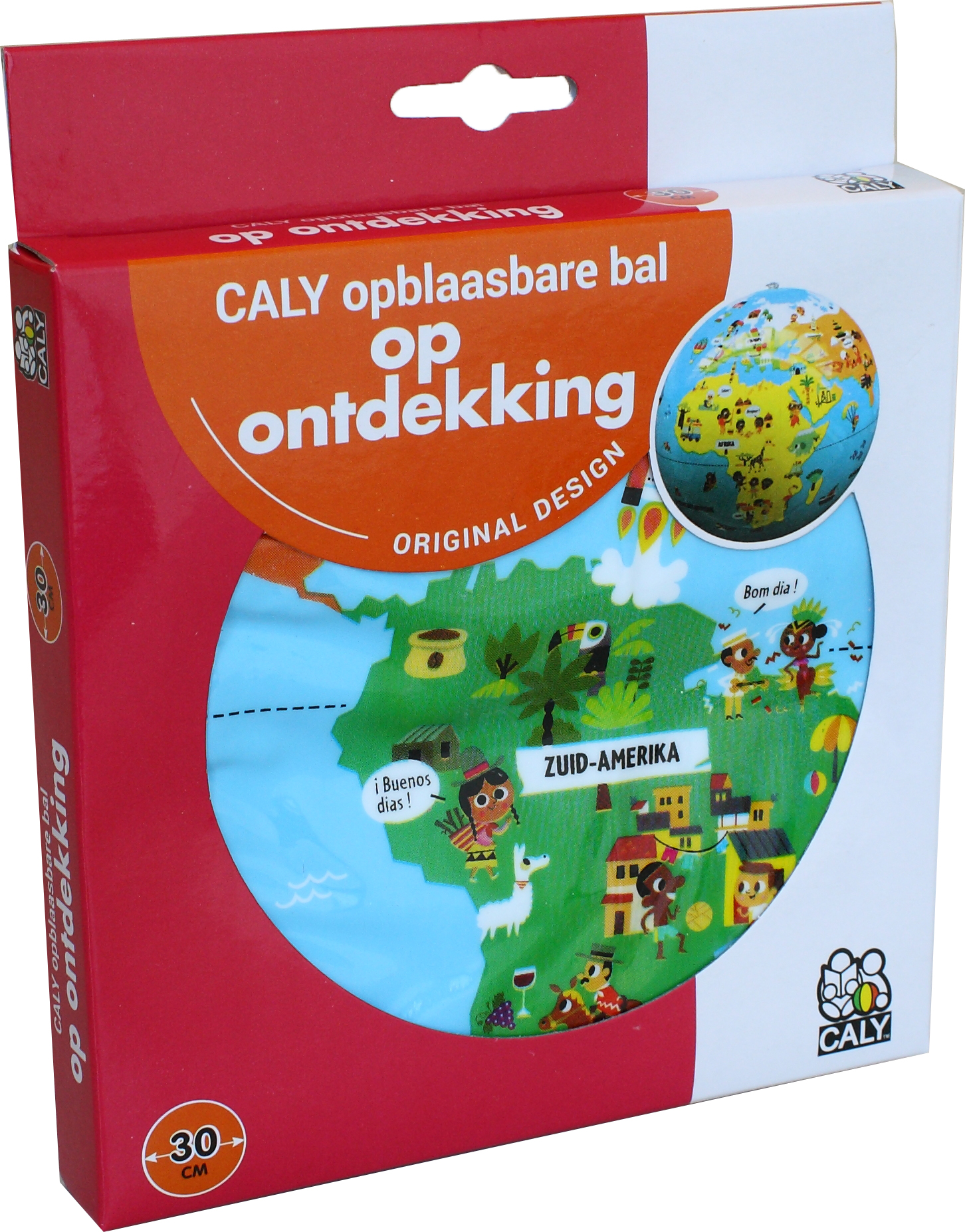 Caly Toys op ontdekking Globe 30 box
