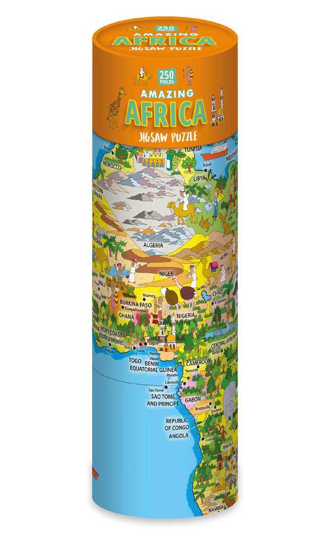 Amazing Africa in a tube 250 pieces