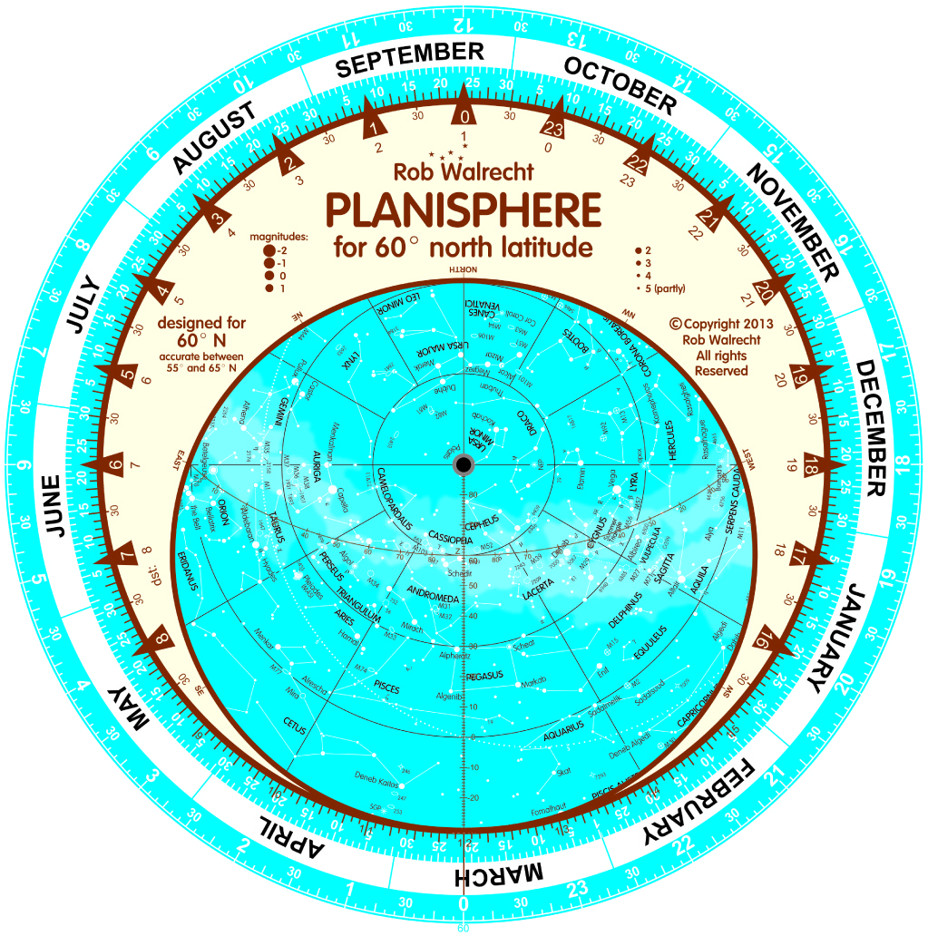 Planisphere Eng 60NB