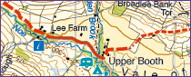 Route and Trail Map Fragment
