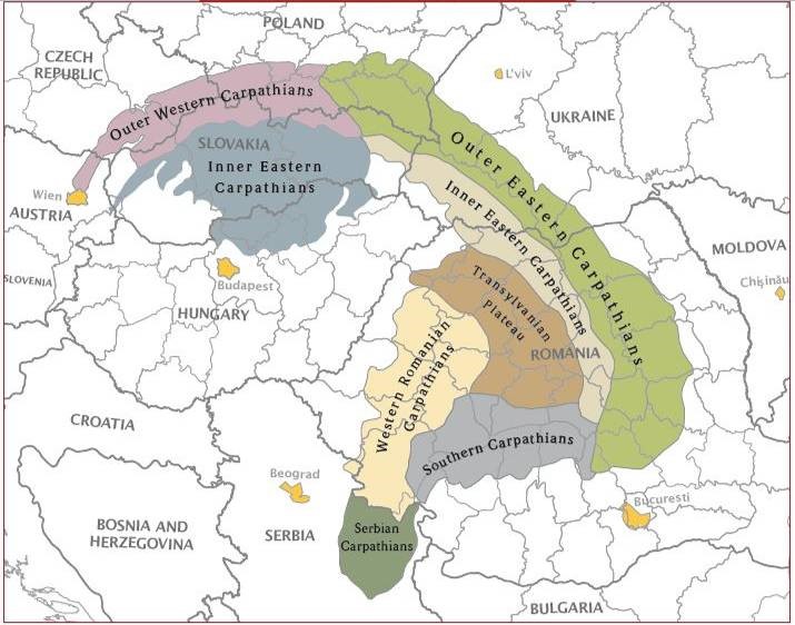 Carpathian Mnts. Overview